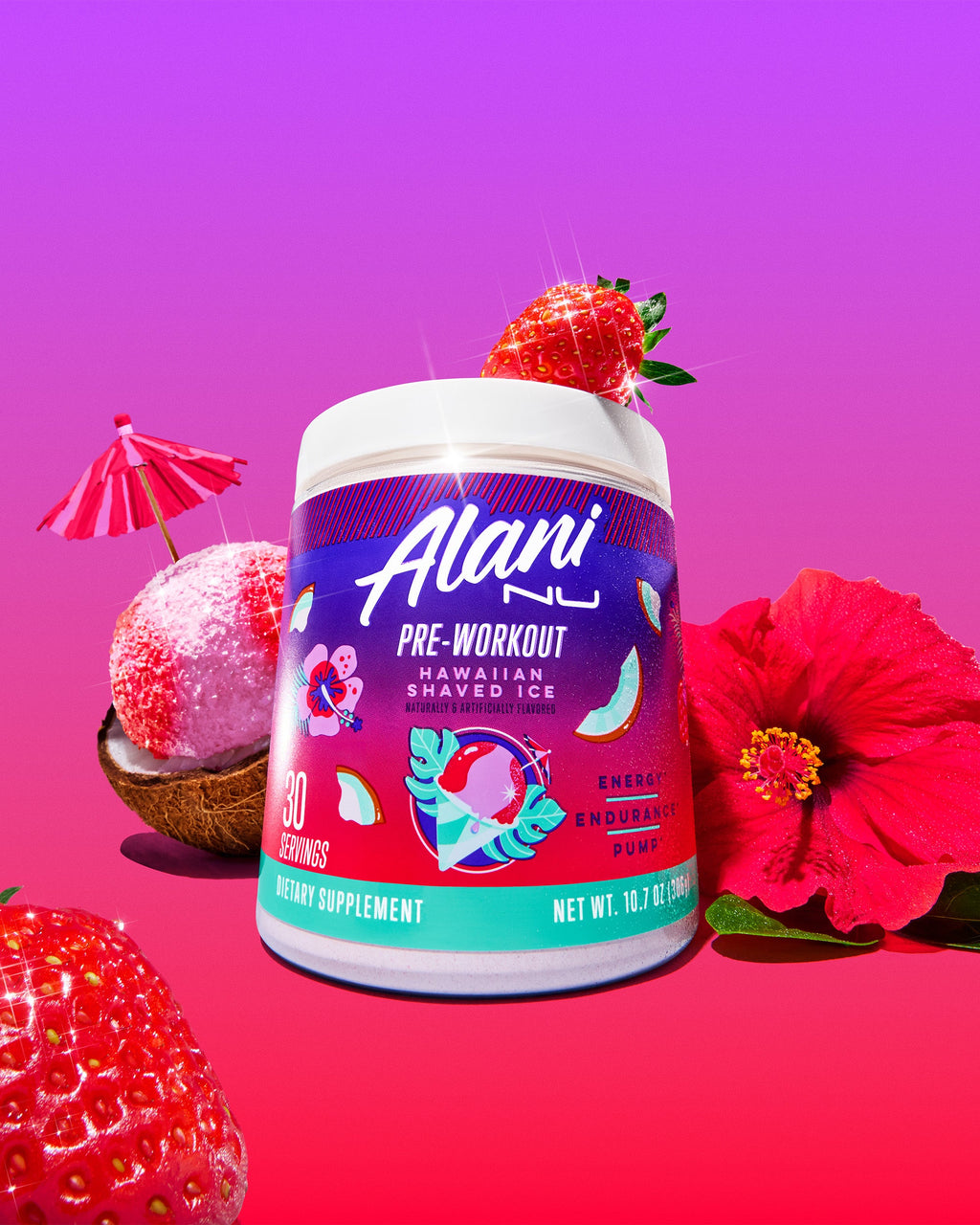 pre-workout - hawaiian shaved ice