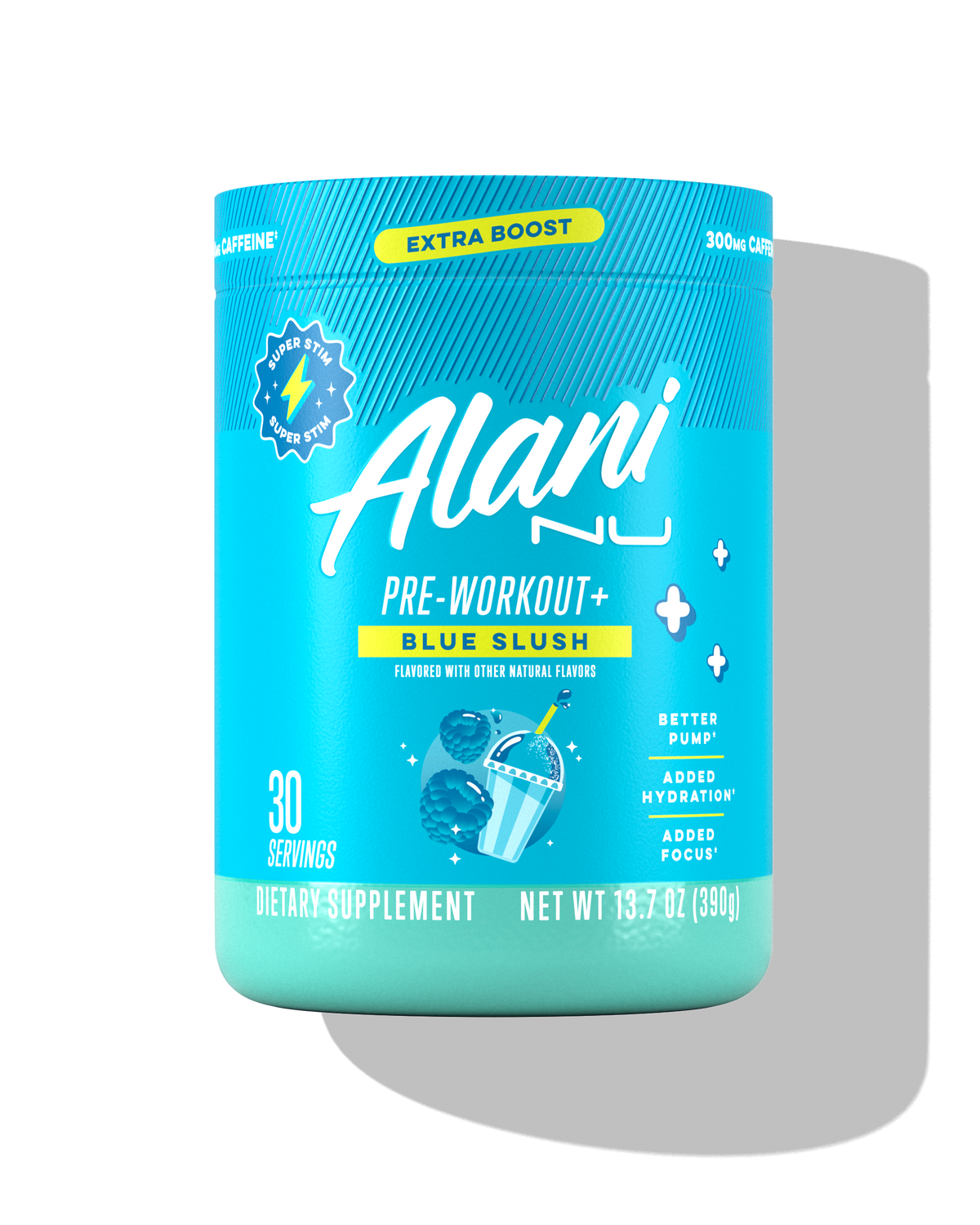 pre-workout+ - blue slush