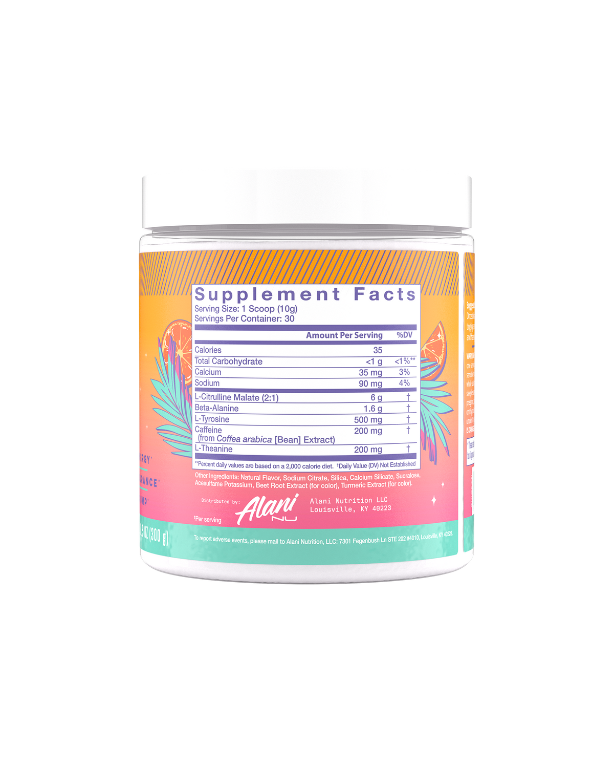 pre-workout - orange kiss