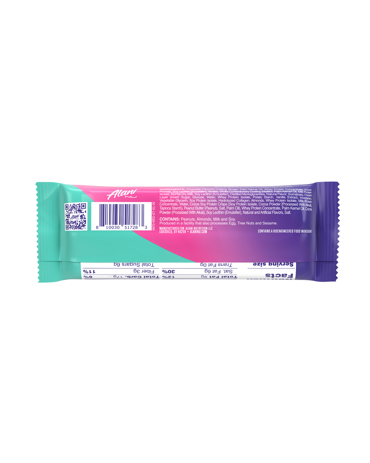protein bar - rocky road